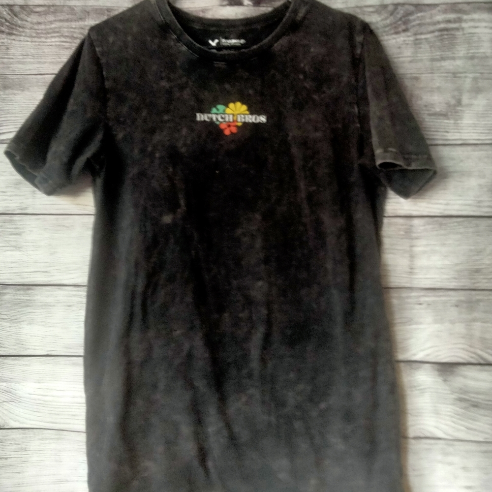 Dutch Bros Logo Medium Black T Shirt
